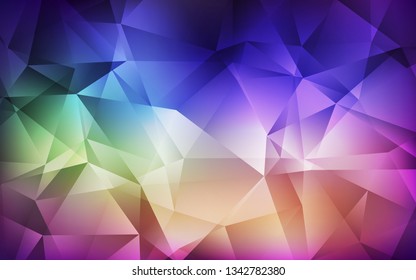 Abstract vector background. Colorful illustration in abstract style with gradient. Backdrop for your design, pattern.