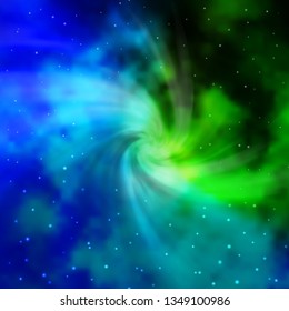 Abstract vector background. Colorful illustration in abstract style with gradient. Backdrop for your design, pattern.