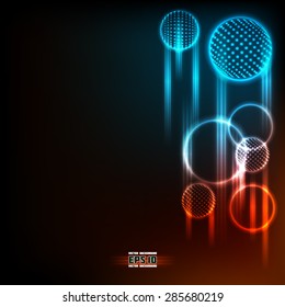 Abstract vector background. Colorful illustration for your artwork, flyers, posters.