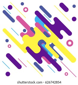 Abstract vector background. Colorful image. Trendy design.