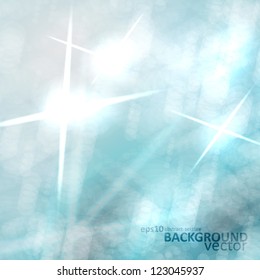 Abstract vector background, colorful lights elements - editable eps10.