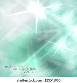Abstract vector background, colorful lights elements - editable eps10.