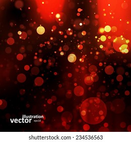 Abstract vector background, colorful lights elements eps10.