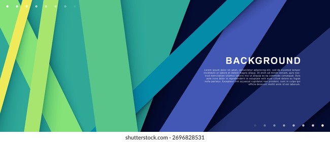 Abstract vector background with colorful lines and flowing design