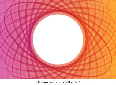 Abstract vector background with colorful lines