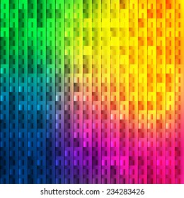 Abstract vector background, colorful mosaic texture, eps10