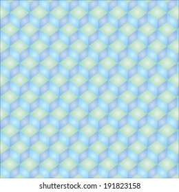 Abstract Vector Background - Colorful Squares Retro Pattern