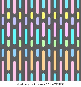Abstract Vector Background with Colorful Stripes. Bright Geometric Illustration.