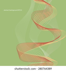 abstract vector background with colorful stripes