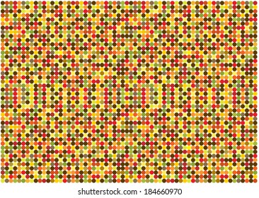 abstract vector background with colorful symmetrical circles
