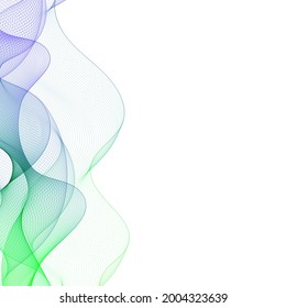 abstract vector background. colorful wave