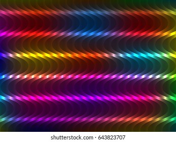 Abstract vector background with colorful waves.
