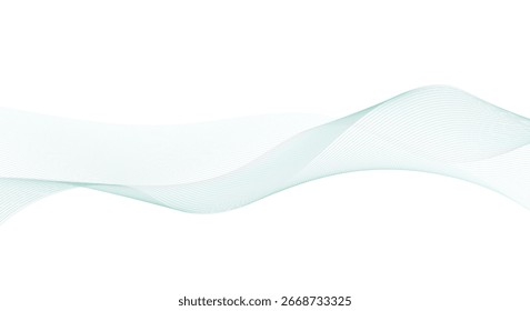 Abstract vector background with colorful wavy lines. EPS10