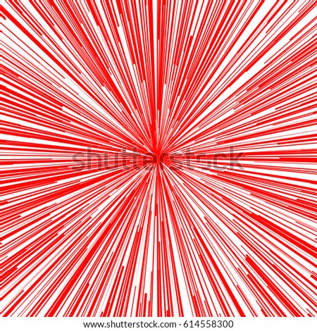 Abstract Vector Background Comic Book Red Stock Vector (Royalty Free