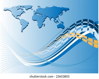 Abstract vector background for company presentation