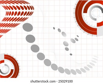 Abstract vector background for company presentation