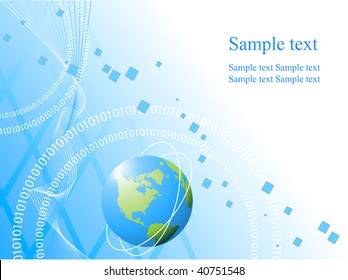 Abstract vector background for company presentation