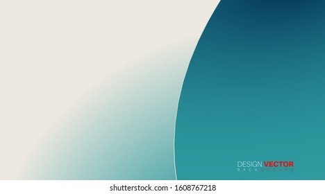 abstract vector background. concept graphic creative with blue color and white.Vector Illustration For Wallpaper, Banner, Background, Card, landing page , etc