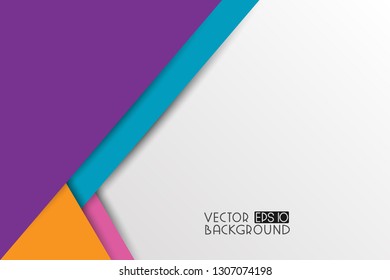 Abstract vector background with copy space for text