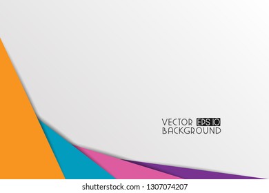 Abstract vector background with copy space for text