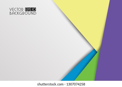 Abstract vector background with copy space for text