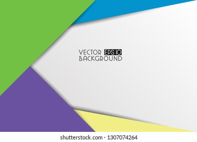 Abstract vector background with copy space for text