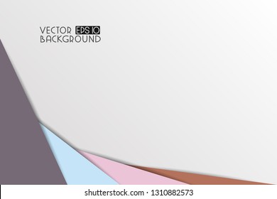 Abstract vector background with copy space for text