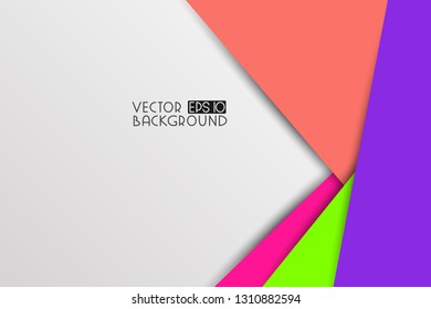 Abstract vector background with copy space for text