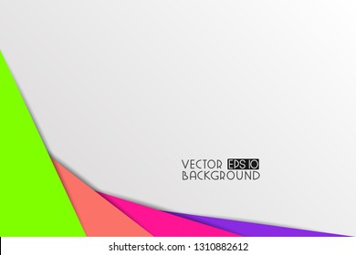 Abstract vector background with copy space for text