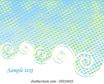 abstract vector background with copy space for your text