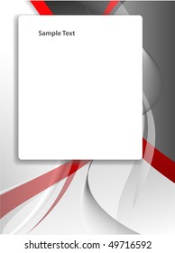 abstract vector background with copy space. Eps10