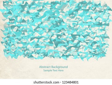 abstract vector background with creased paper texture and place for your text
