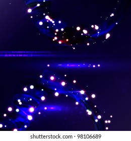 Abstract vector background. Creative dynamic element, shiny space illustration eps10