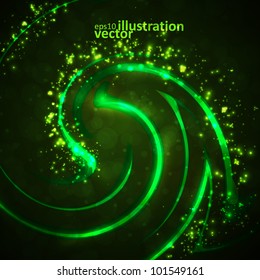 Abstract vector background. Creative element, shiny space illustration eps10