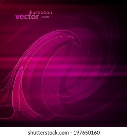 Abstract vector background. Creative element, shiny space illustration eps10