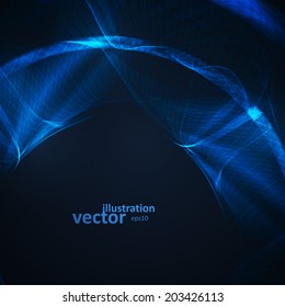 Abstract vector background. Creative element, shiny space illustration eps10
