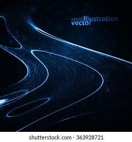 Abstract vector background. Creative element, shiny space illustration eps10