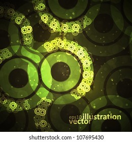 Abstract vector background, creative space illustration eps10