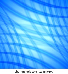Abstract vector background with crossed soft blue lines