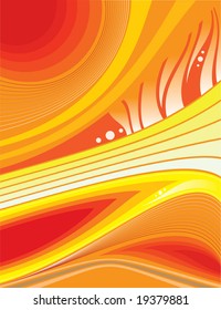 abstract vector background / curve design