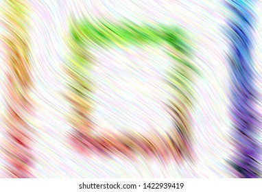 Abstract vector background with curve lines. Colorful illustration in abstract style with gradient. Backdrop for your design, pattern.