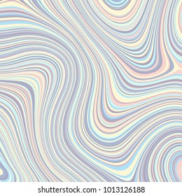 Abstract vector background. Curved psychedelic irregular lines. Pattern based on fractal image.