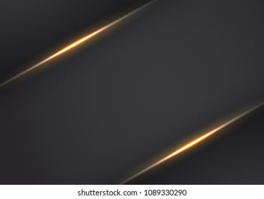 Abstract vector background with dark gray metal layers. abstract metallic light black frame layout modern tech design template background. metallic black frame design innovation concept layout.