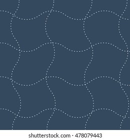 Abstract vector background in deep dark blue tones