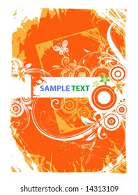 Abstract vector background for design.