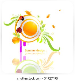 Abstract vector background for design.