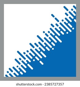 Abstract vector background design blue orange sky