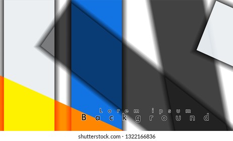 Abstract vector background design with colorful patterns lines. Vector EPS 10. Vector illustration