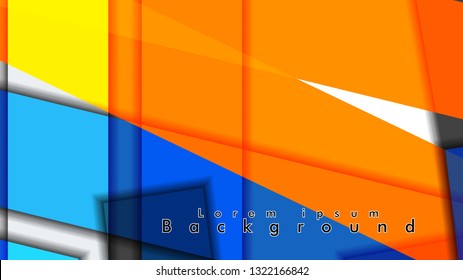 Abstract vector background design with colorful patterns lines. Vector EPS 10. Vector illustration