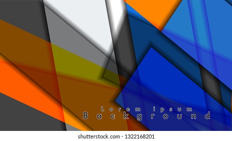 Abstract vector background design with colorful patterns lines. Vector EPS 10. Vector illustration